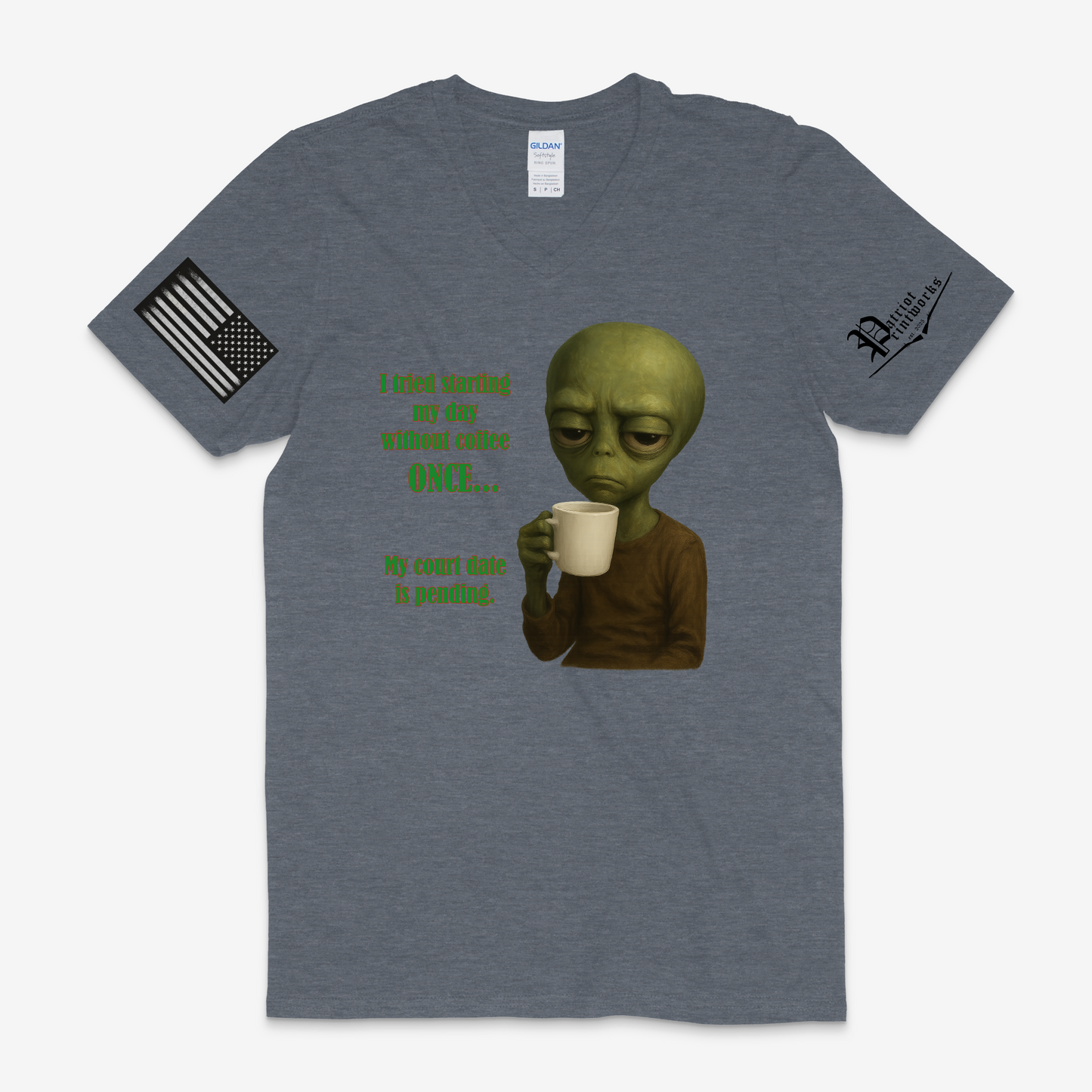 Court Date Pending V-Neck T-Shirt