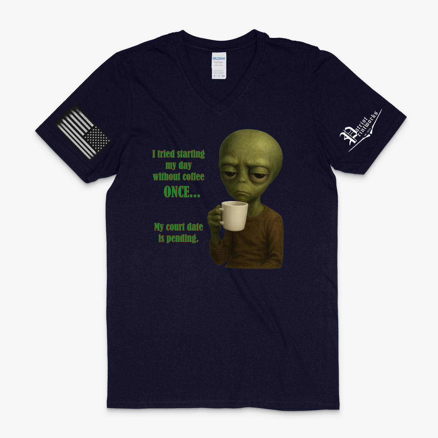 Court Date Pending V-Neck T-Shirt