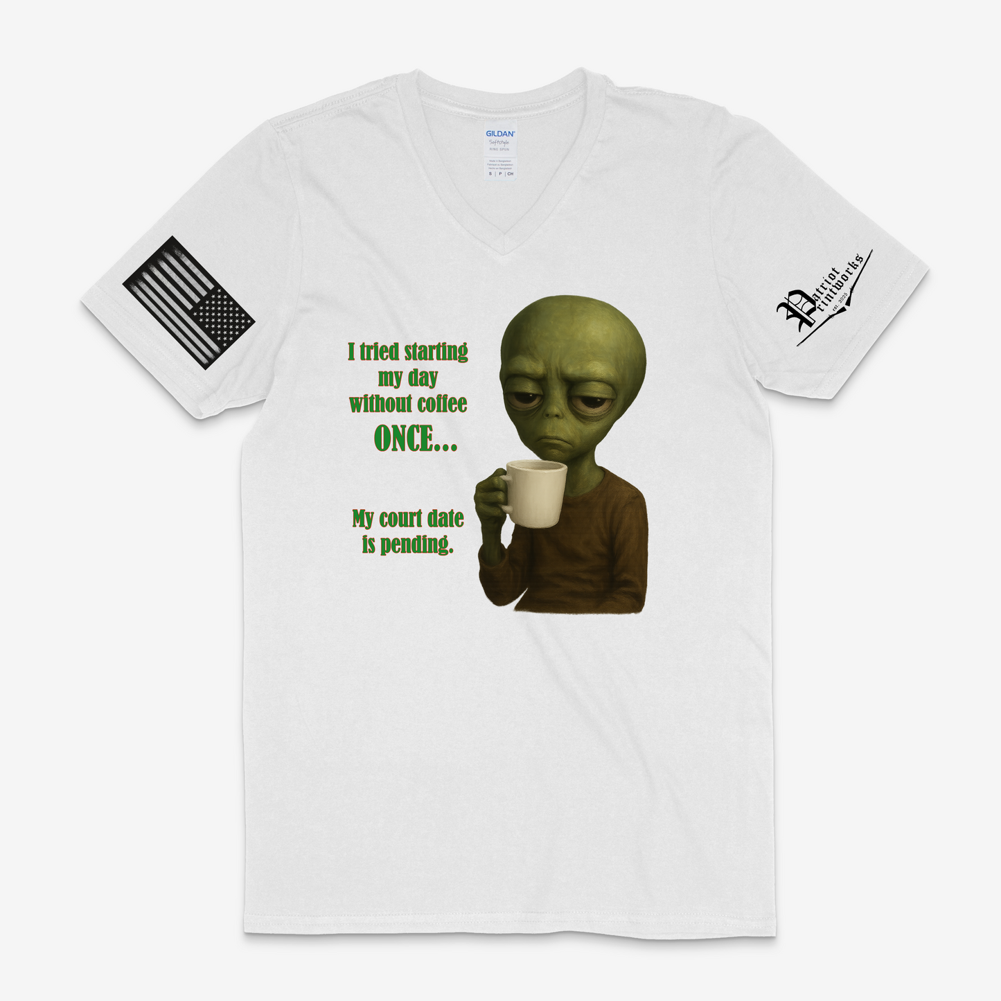 Court Date Pending V-Neck T-Shirt