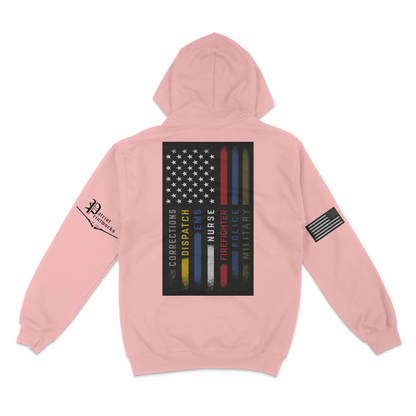 First Responder Flag Hoodie