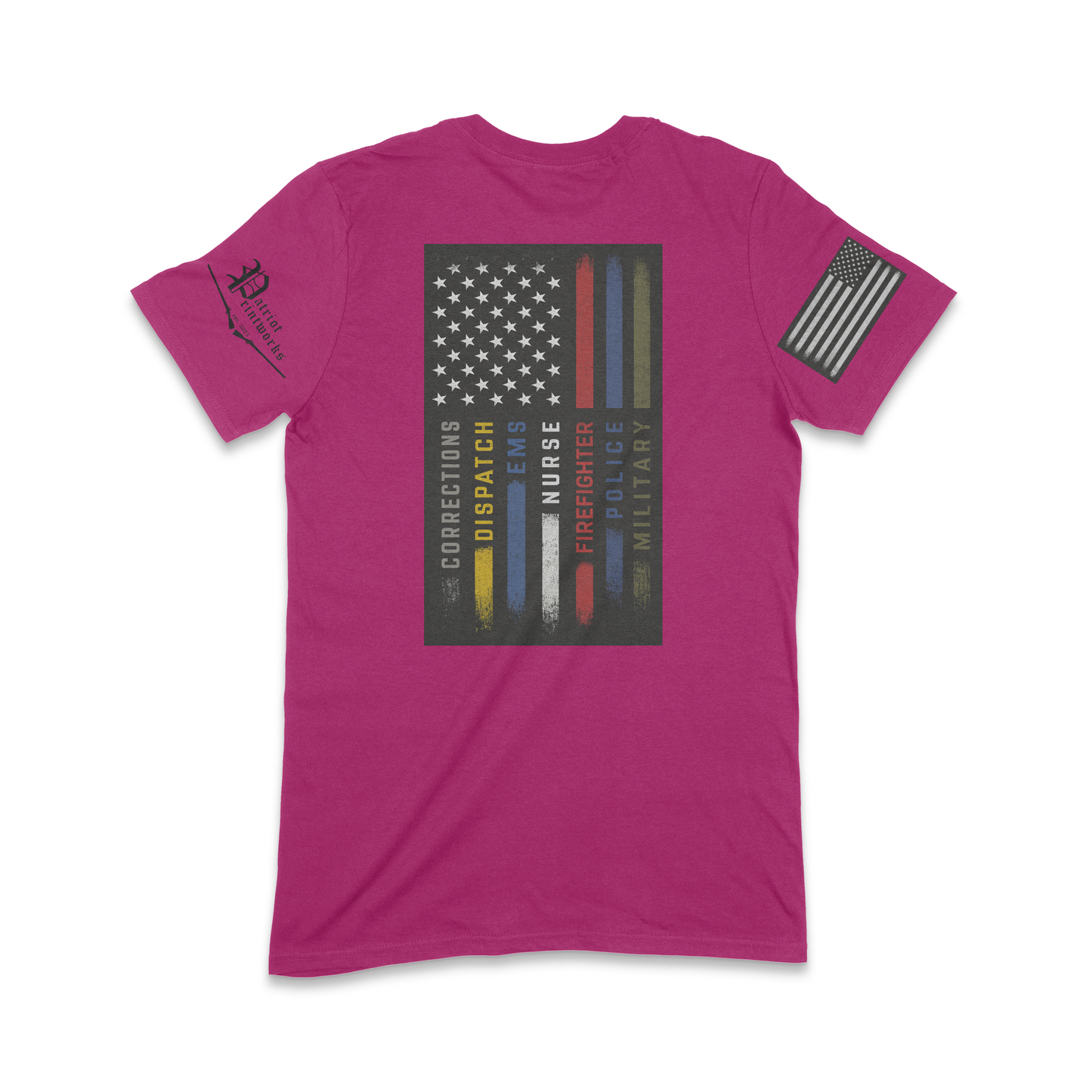 First Responder Flag T-Shirt