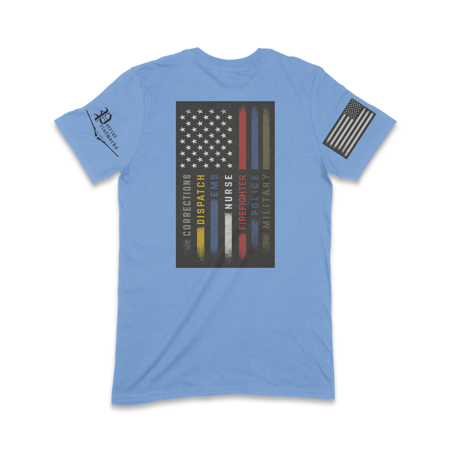 First Responder Flag T-Shirt
