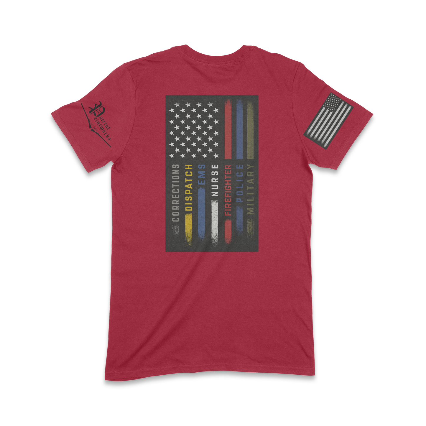First Responder Flag T-Shirt