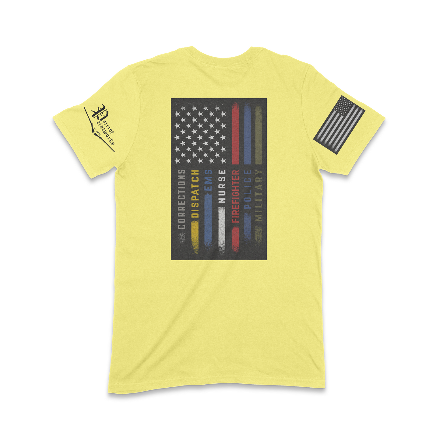 First Responder Flag T-Shirt