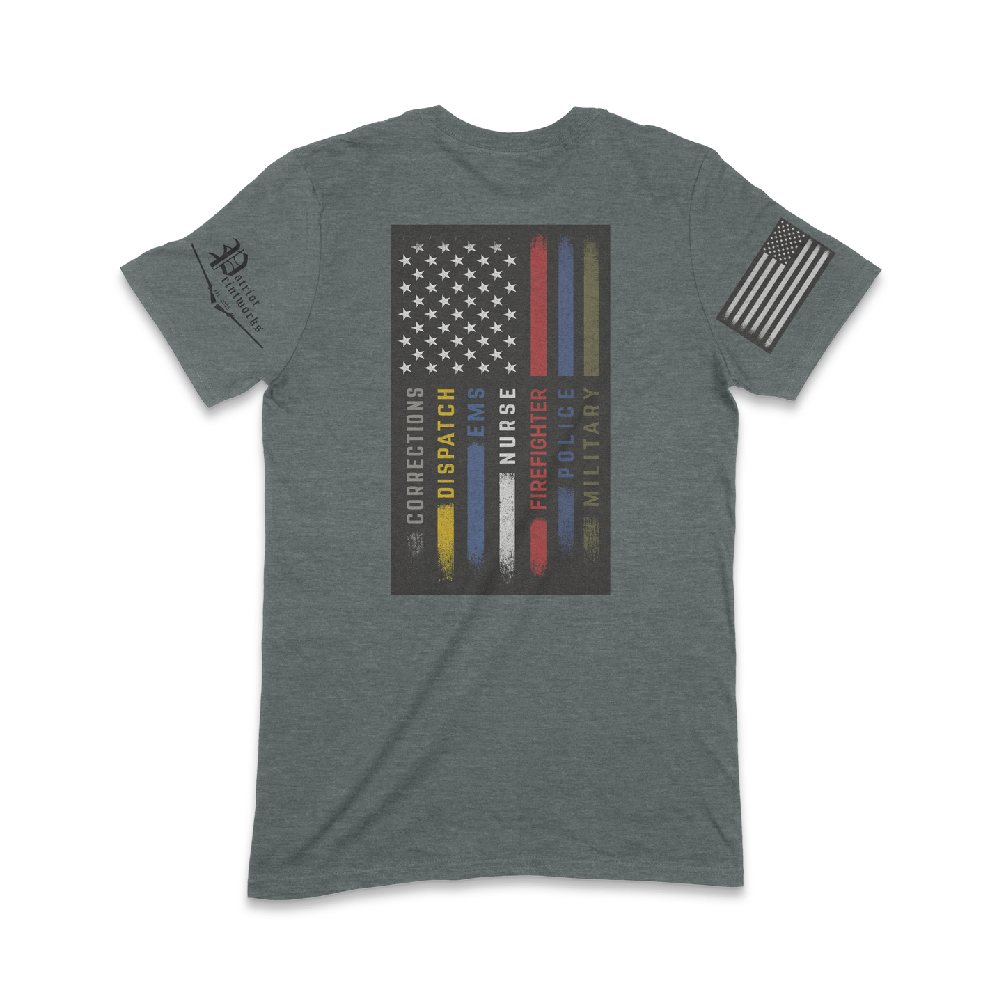 First Responder Flag T-Shirt