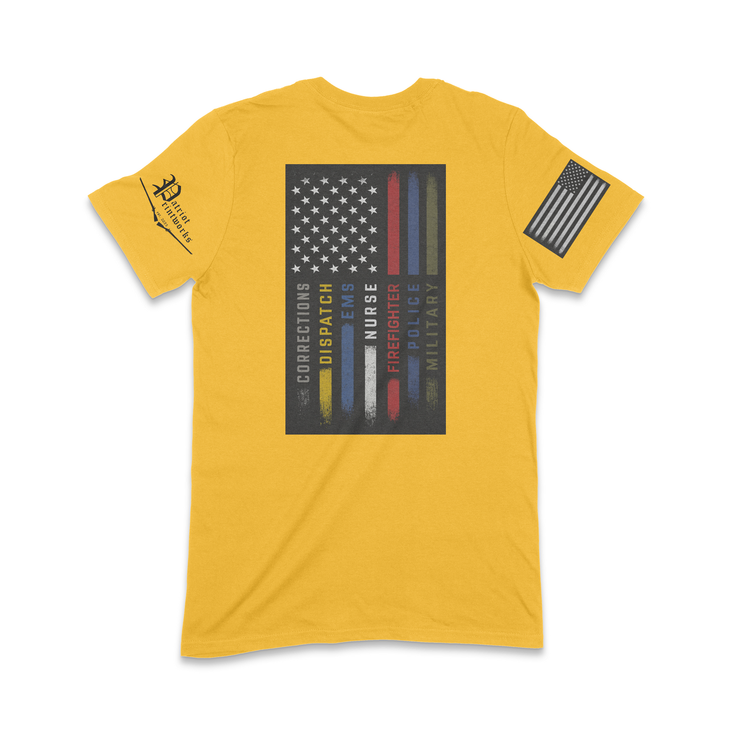 First Responder Flag T-Shirt