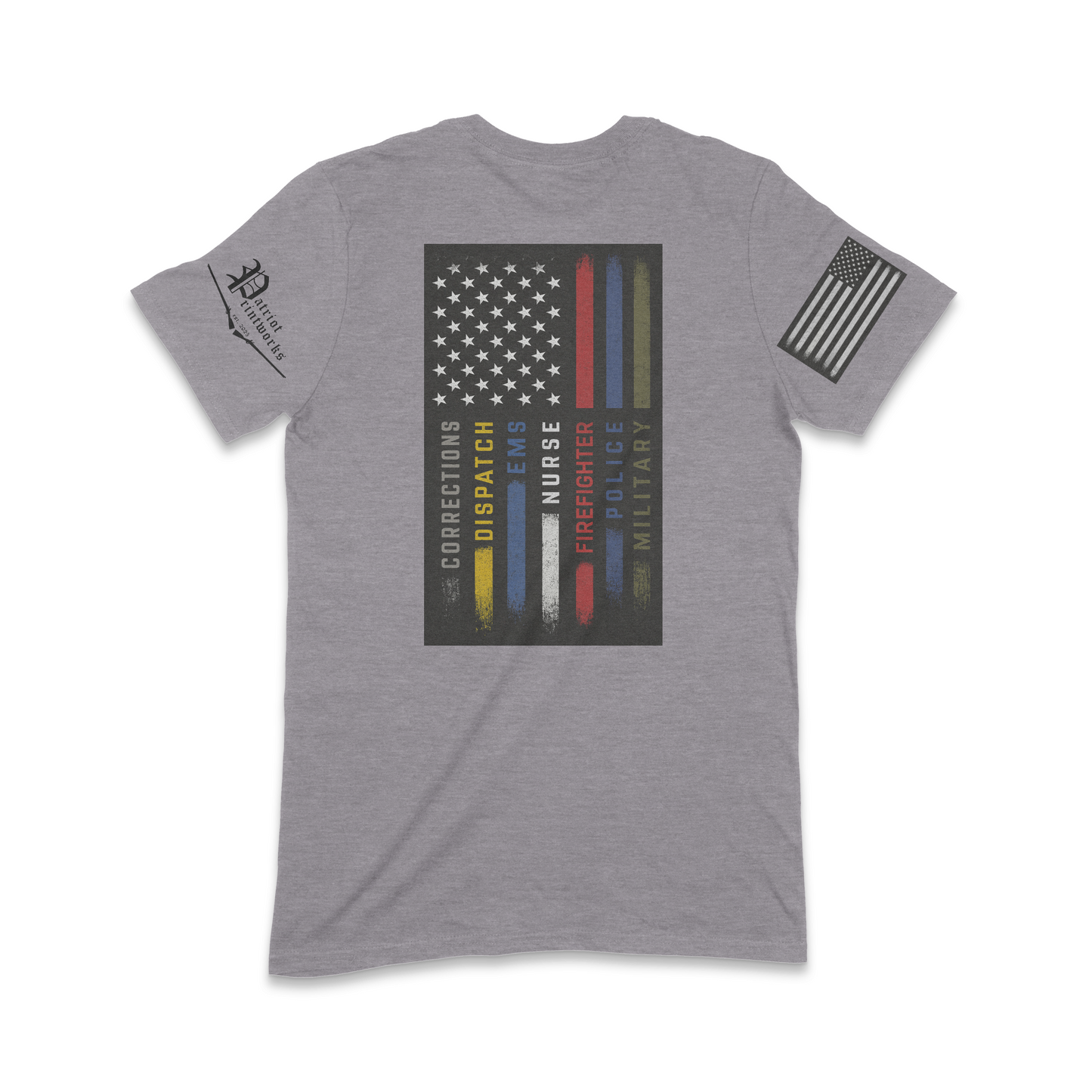 First Responder Flag T-Shirt