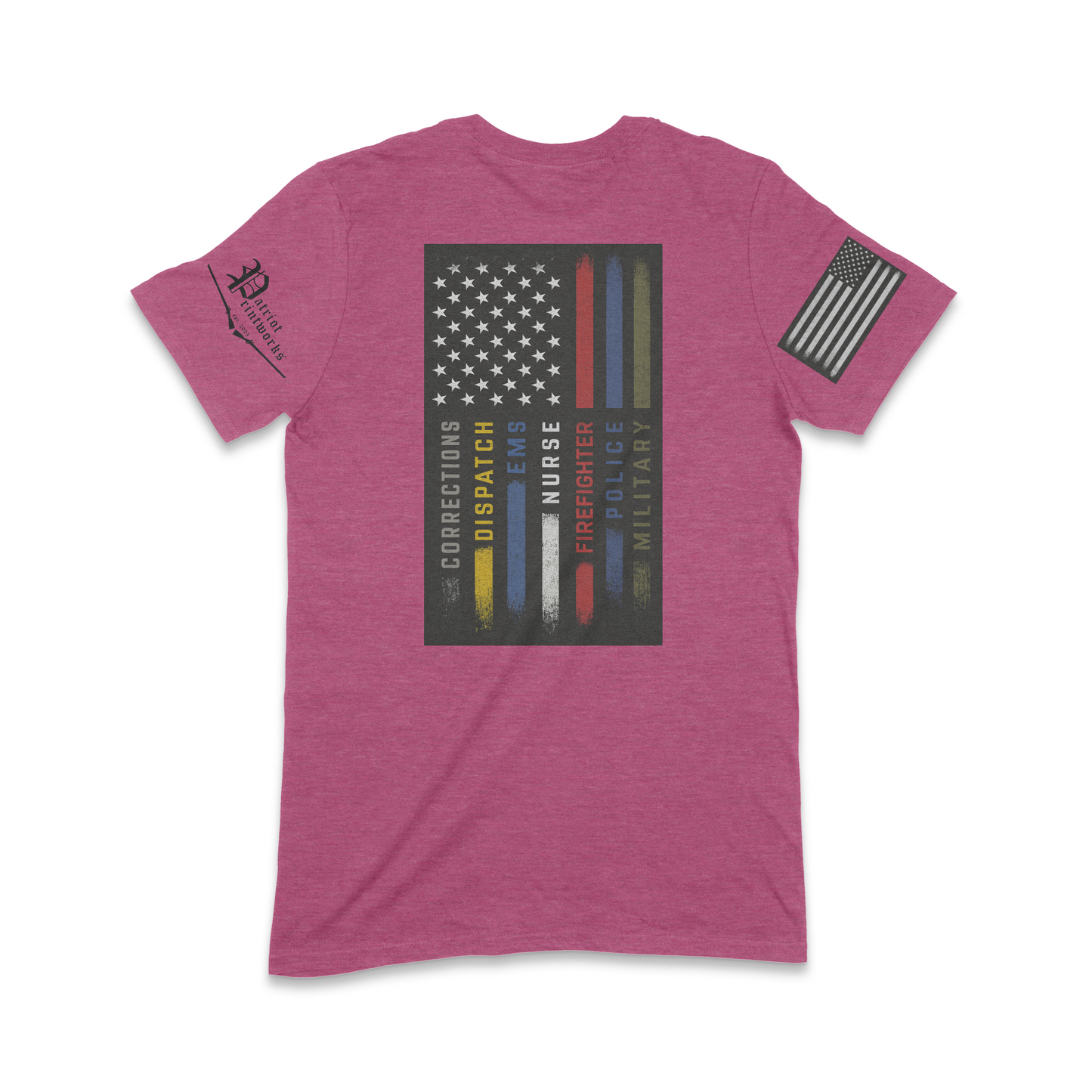 First Responder Flag T-Shirt