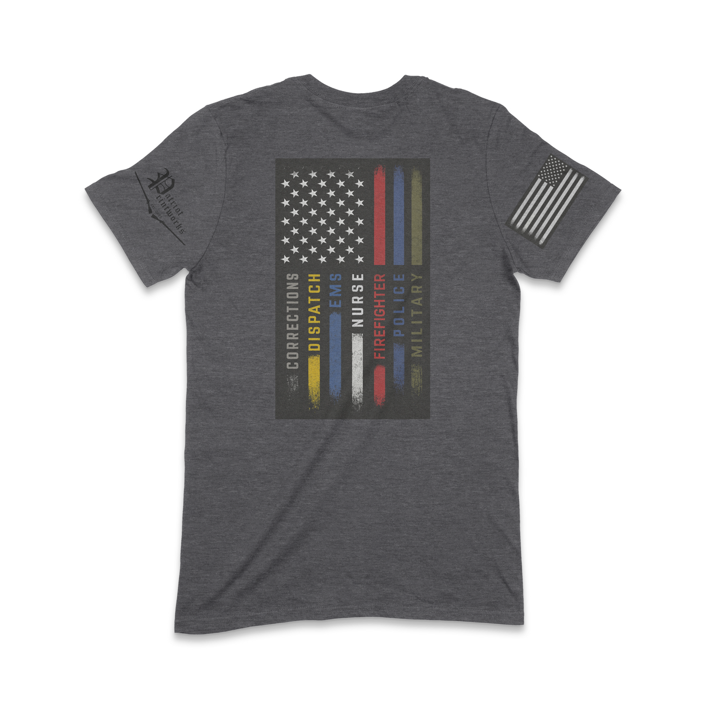 First Responder Flag T-Shirt