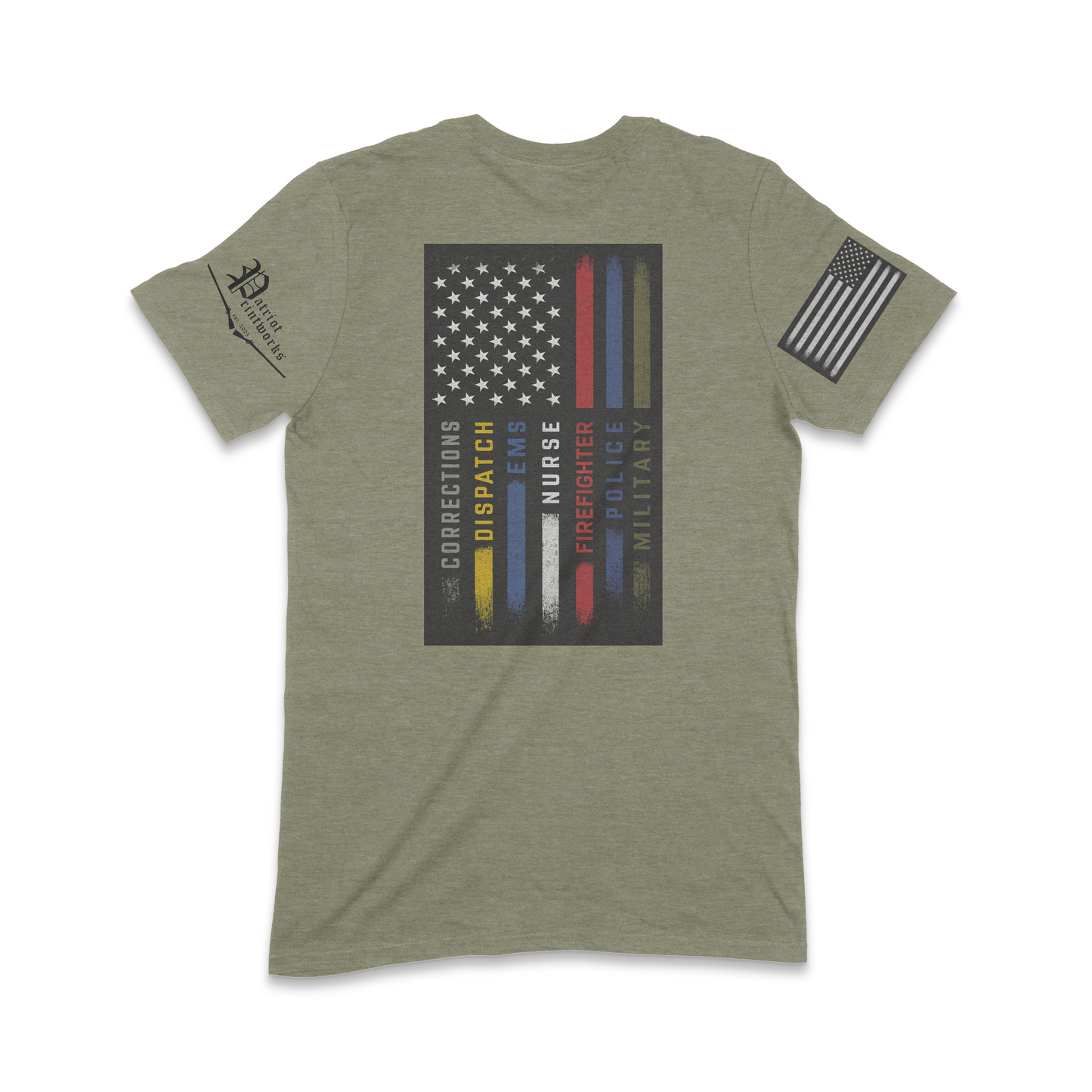 First Responder Flag T-Shirt