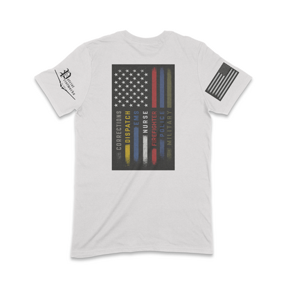 First Responder Flag T-Shirt