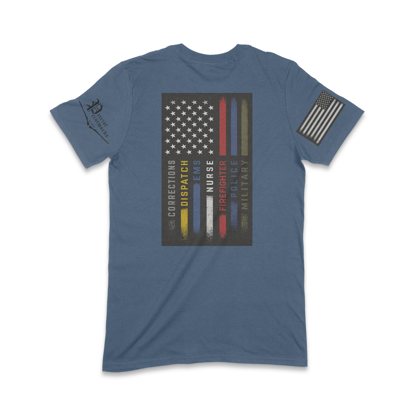 First Responder Flag T-Shirt