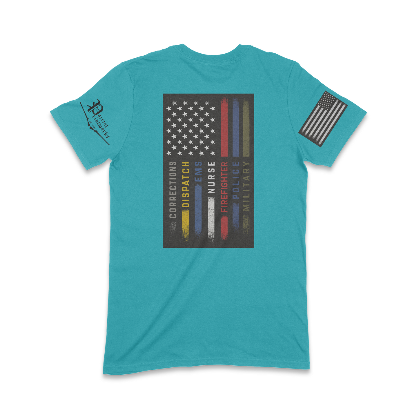 First Responder Flag T-Shirt