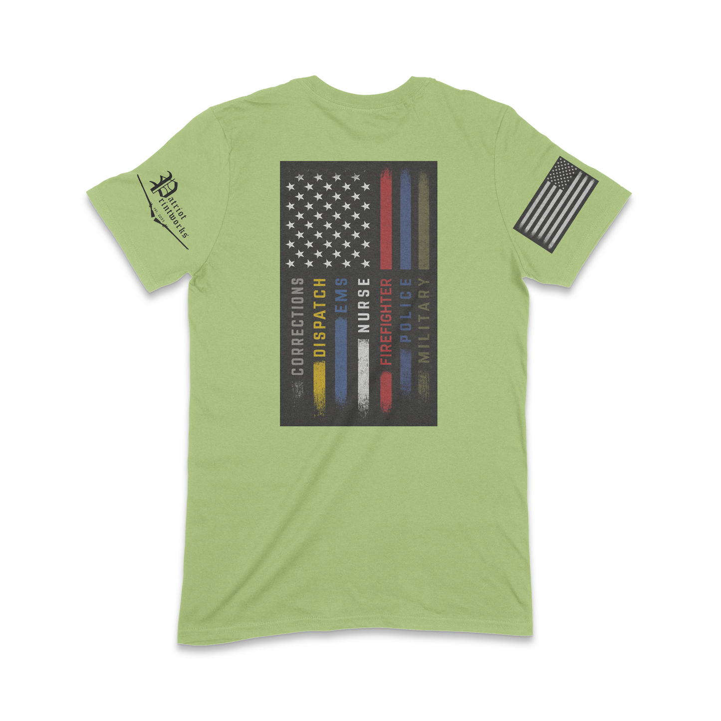 First Responder Flag T-Shirt