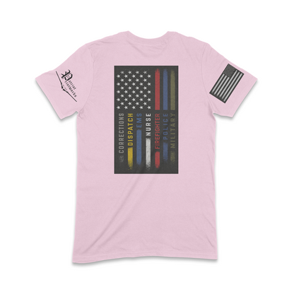 First Responder Flag T-Shirt