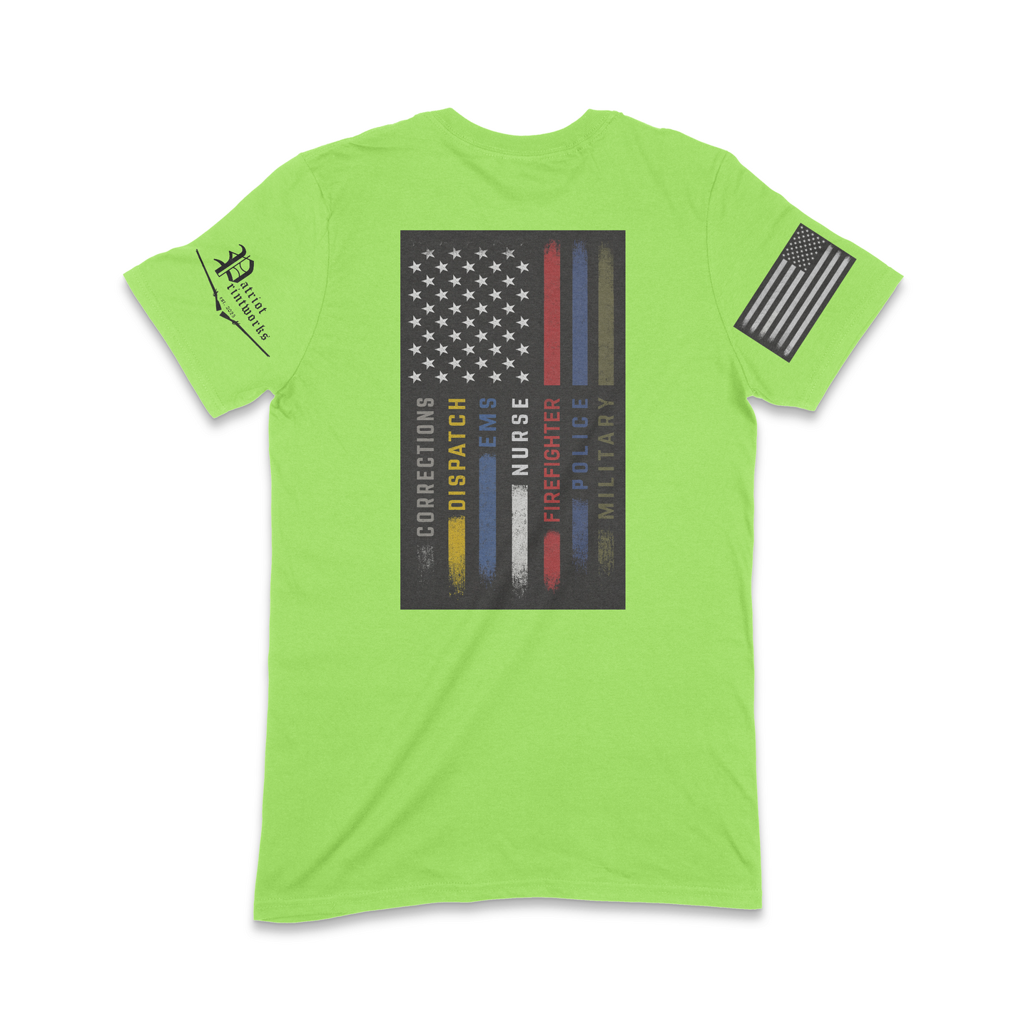 First Responder Flag T-Shirt