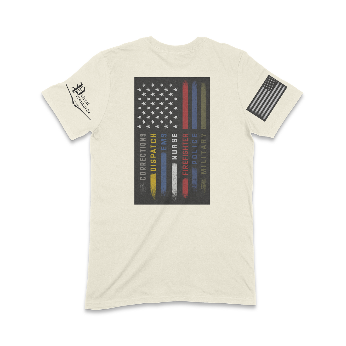 First Responder Flag T-Shirt