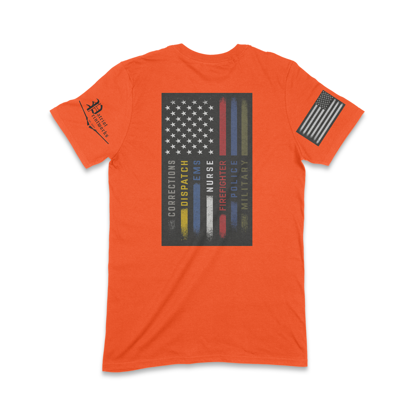 First Responder Flag T-Shirt