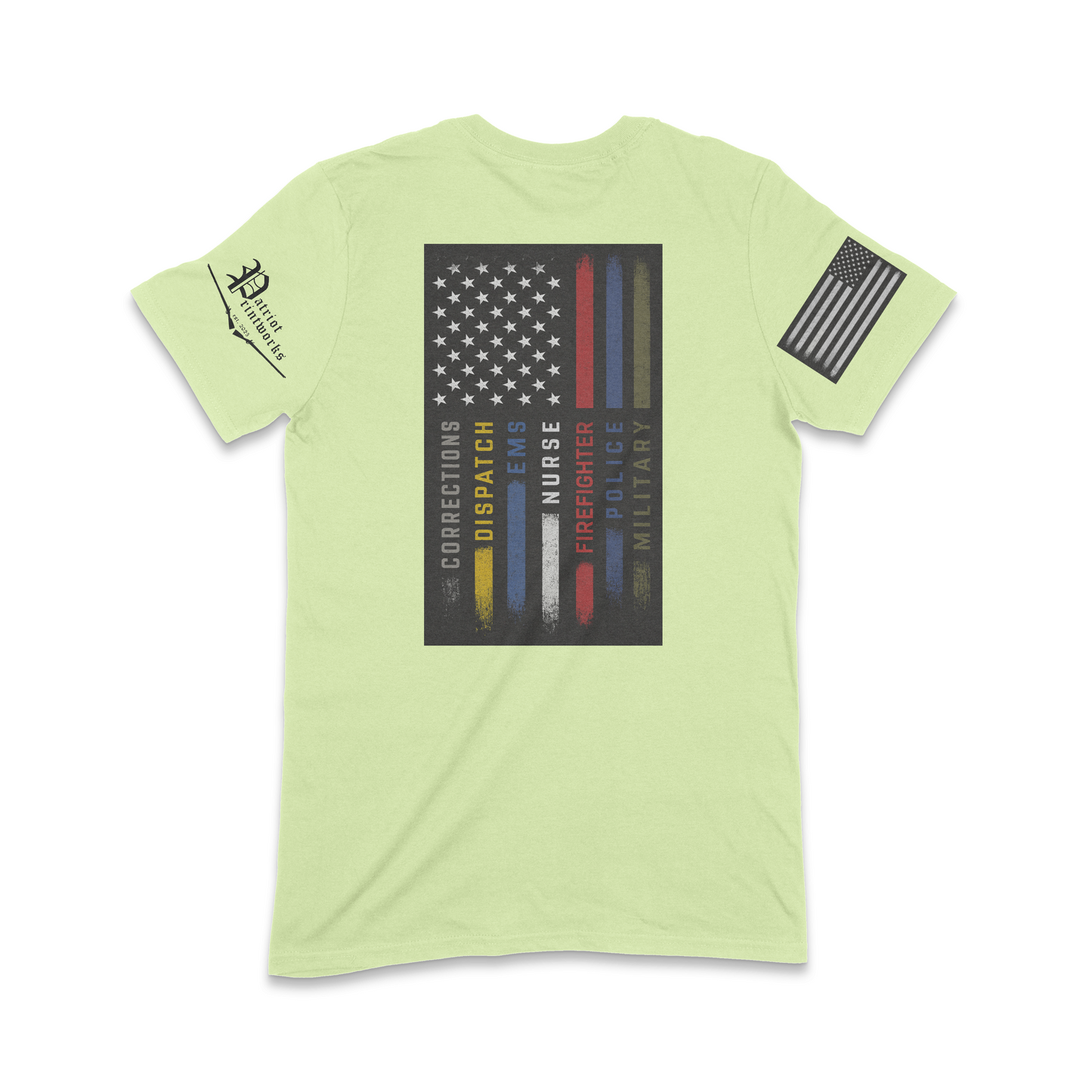 First Responder Flag T-Shirt