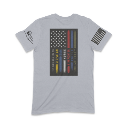First Responder Flag T-Shirt