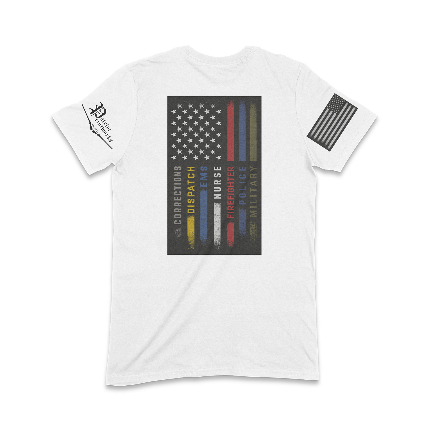 First Responder Flag T-Shirt