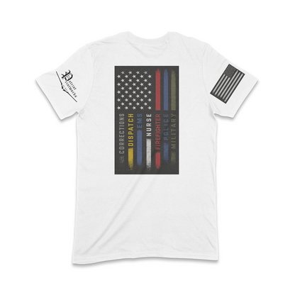 First Responder Flag T-Shirt