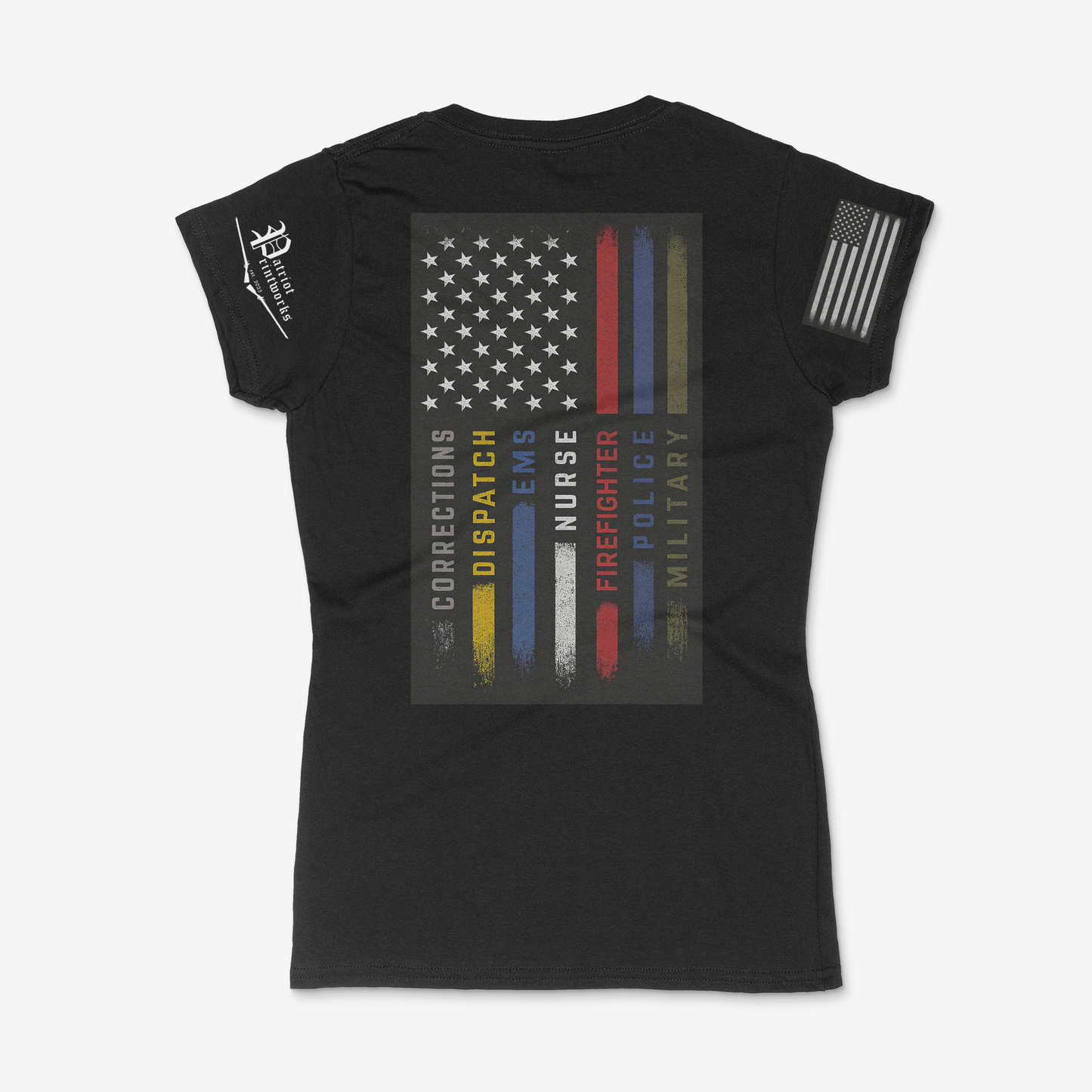 First Responder Ladies V-Neck T-Shirt