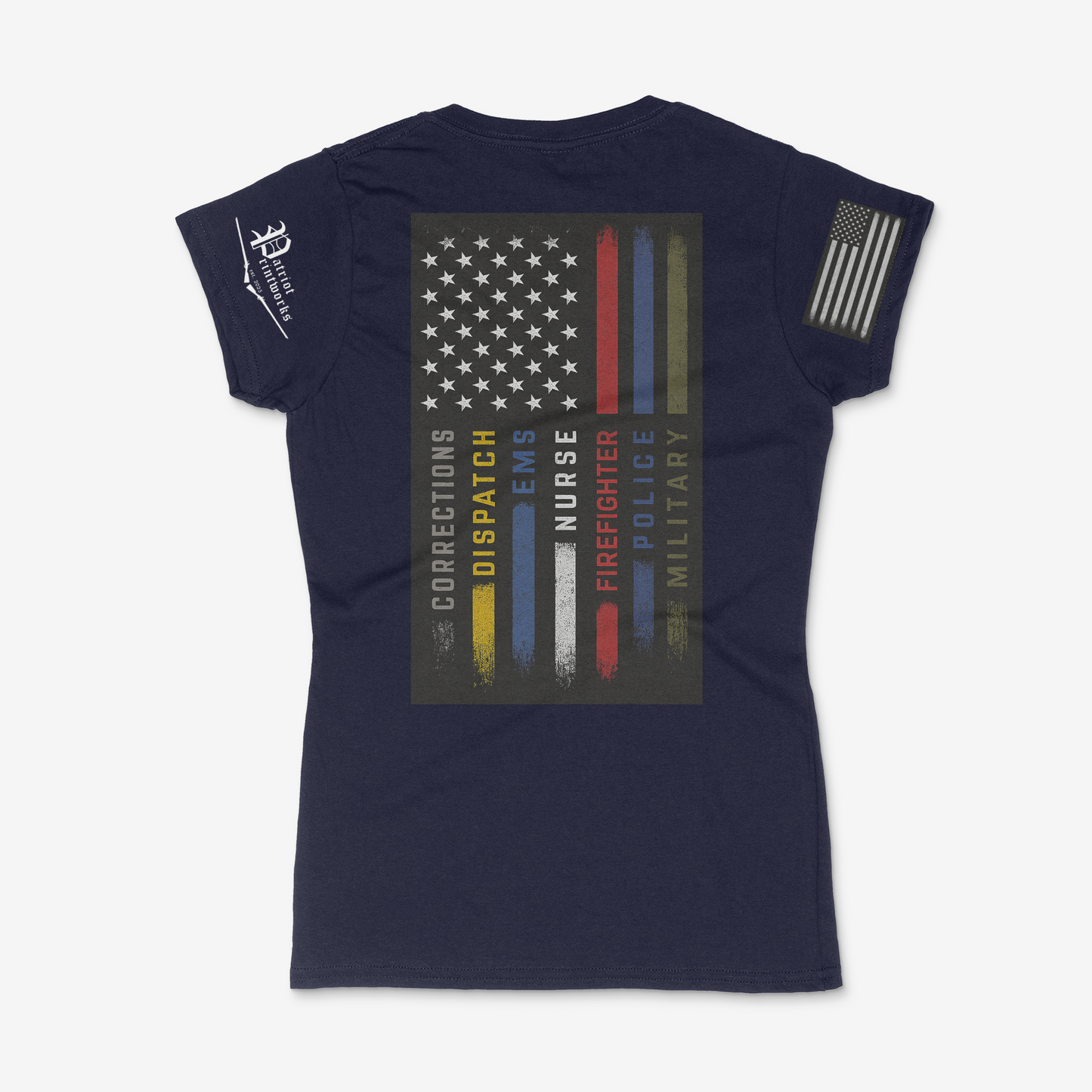 First Responder Ladies V-Neck T-Shirt