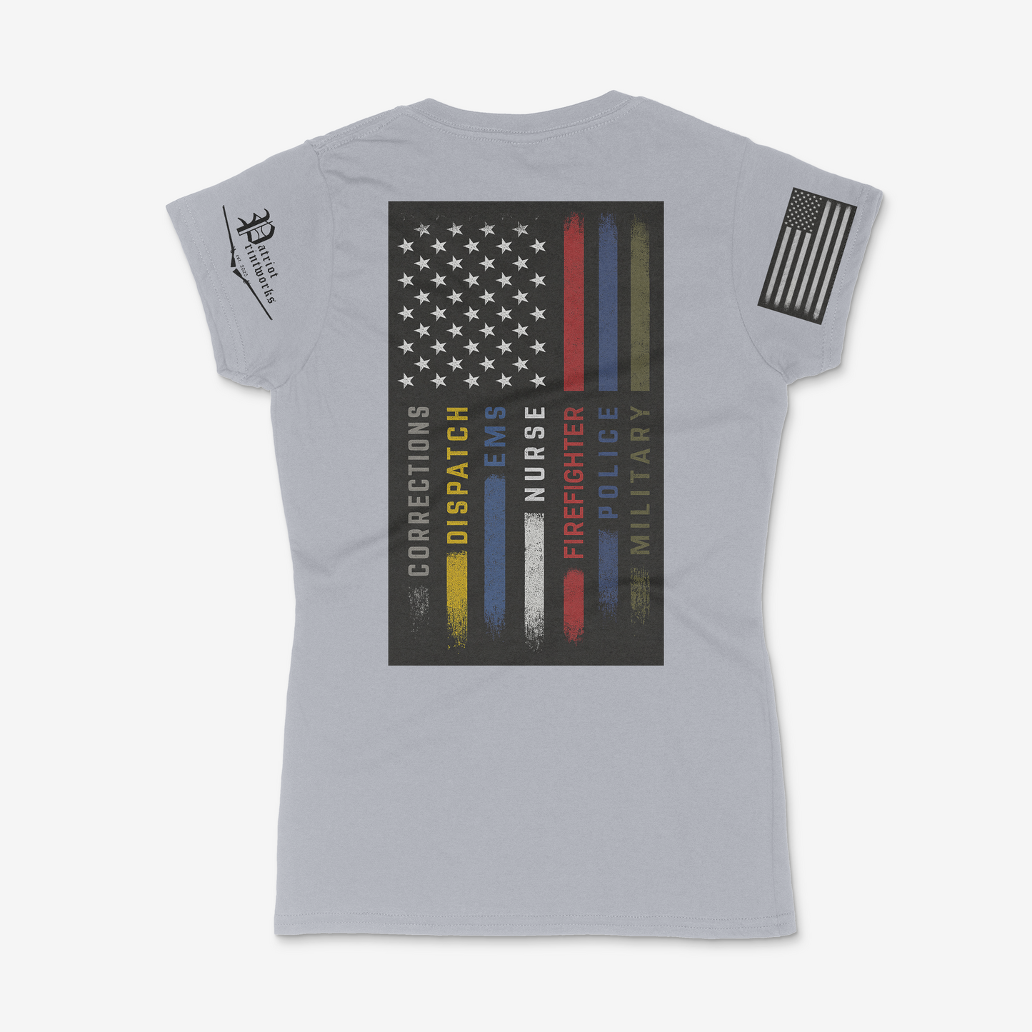 First Responder Ladies V-Neck T-Shirt