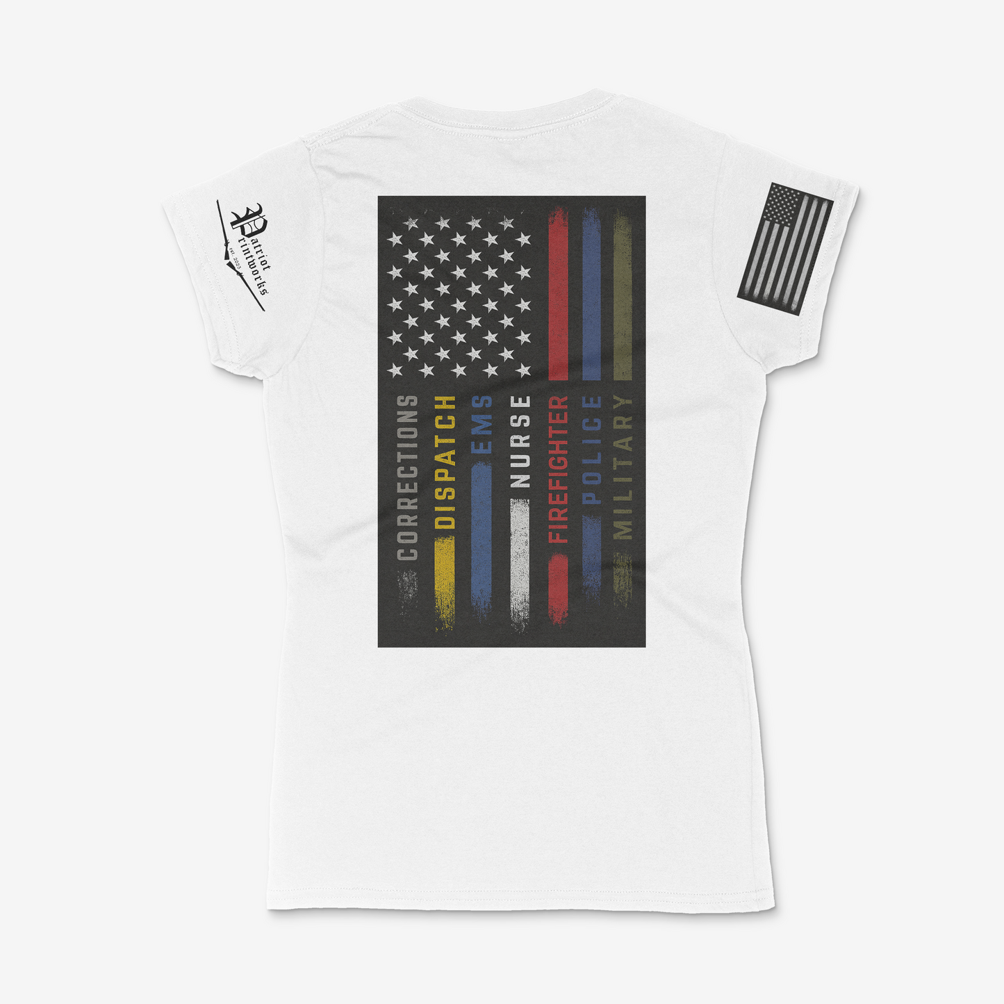 First Responder Ladies V-Neck T-Shirt