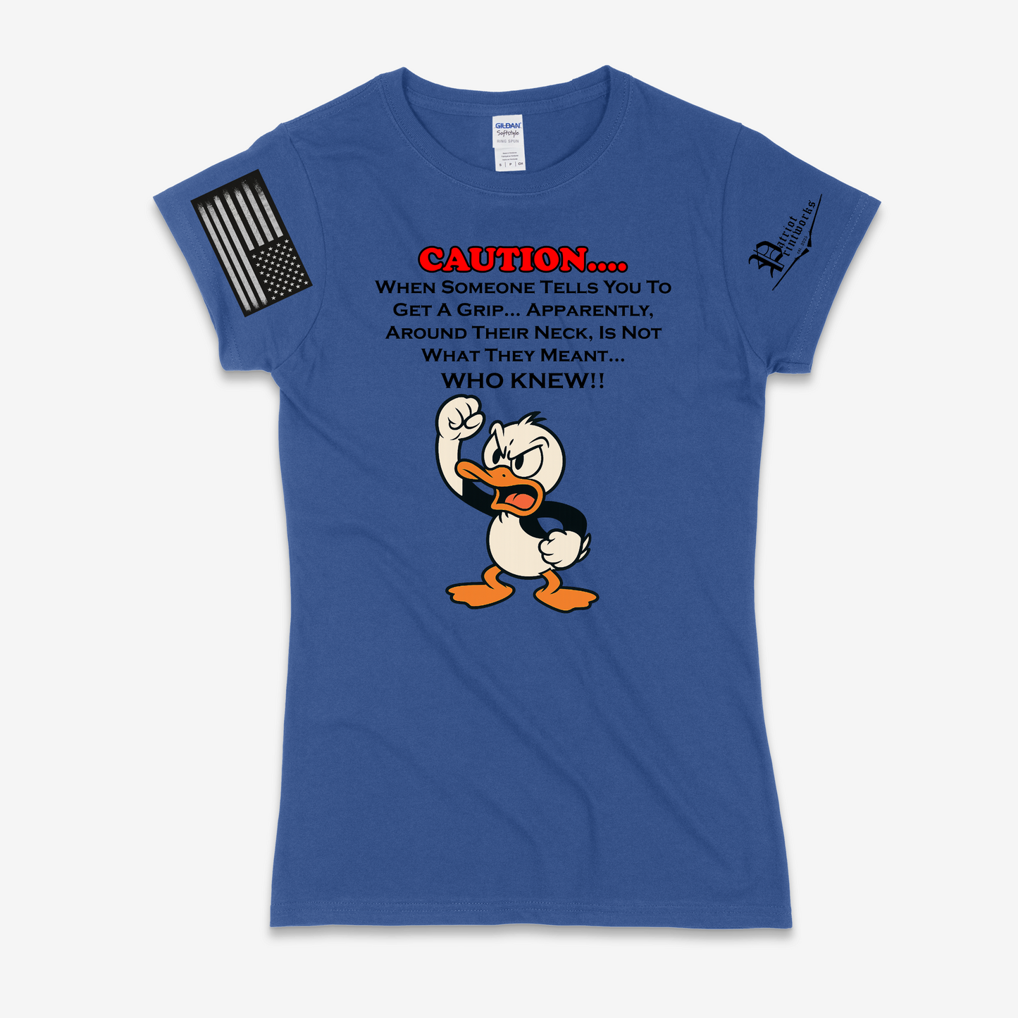 Get A Grip Ladies T-Shirt