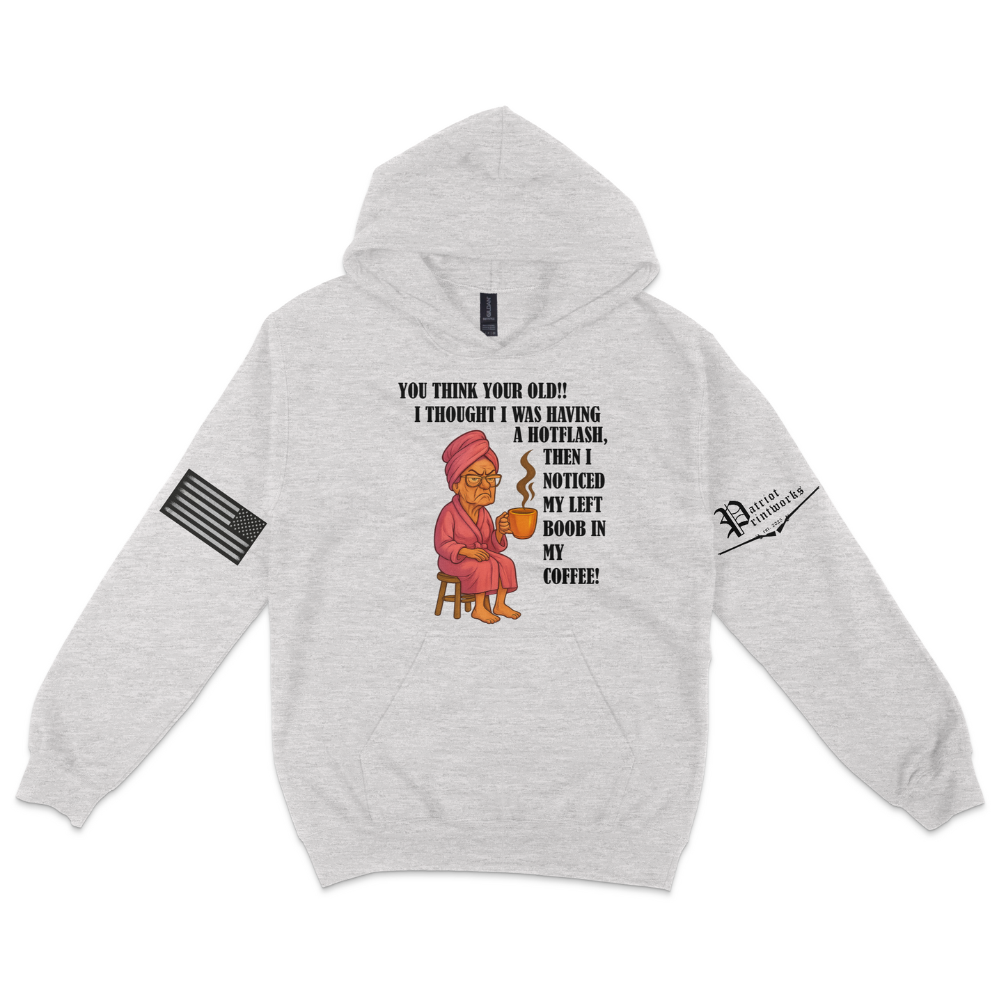 Aging Like Fine Sass Hoodie