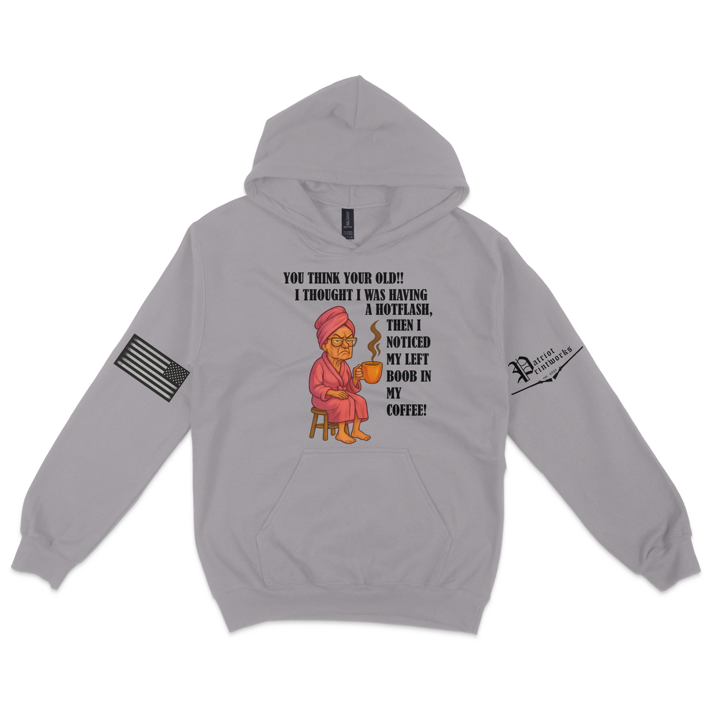 Aging Like Fine Sass Hoodie