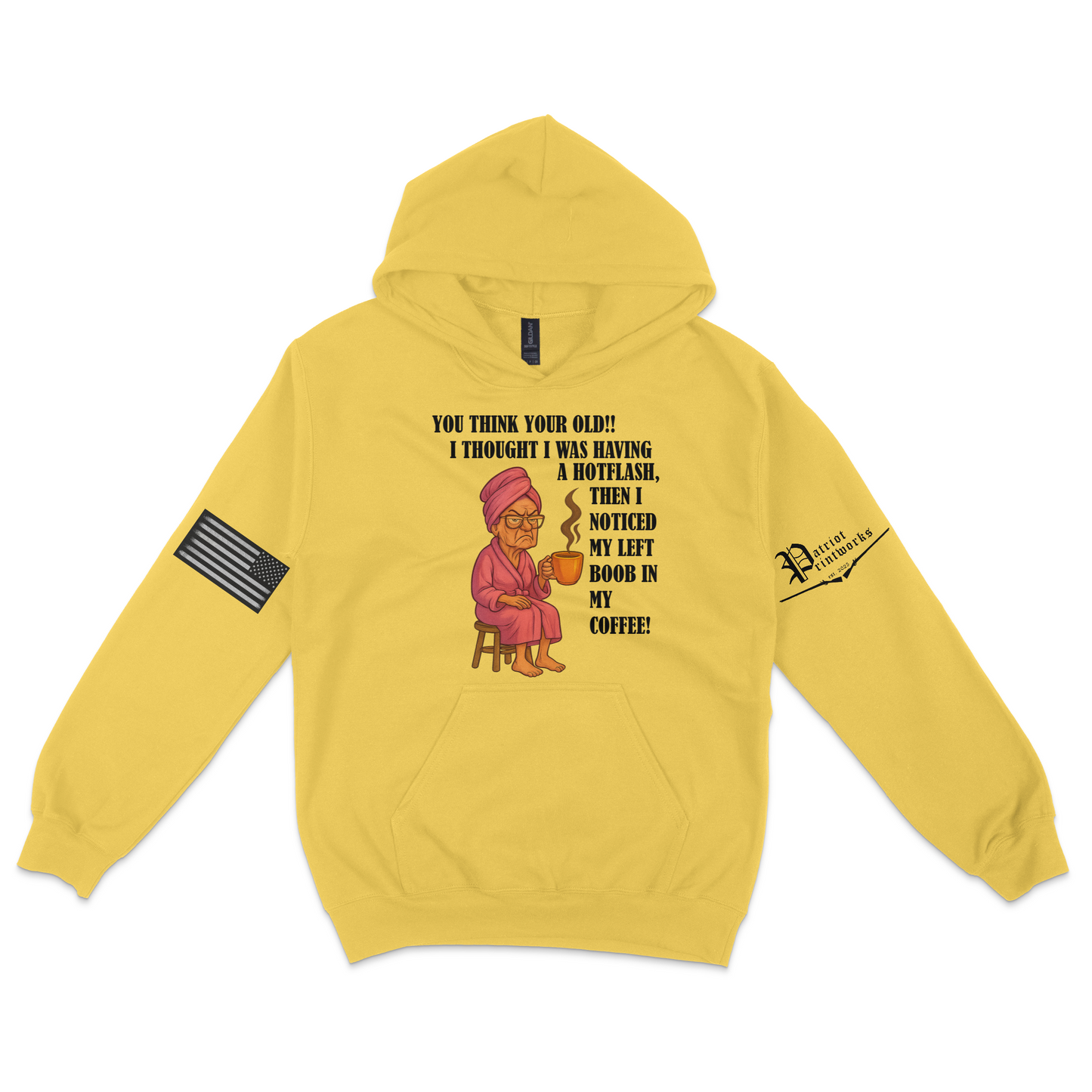 Aging Like Fine Sass Hoodie