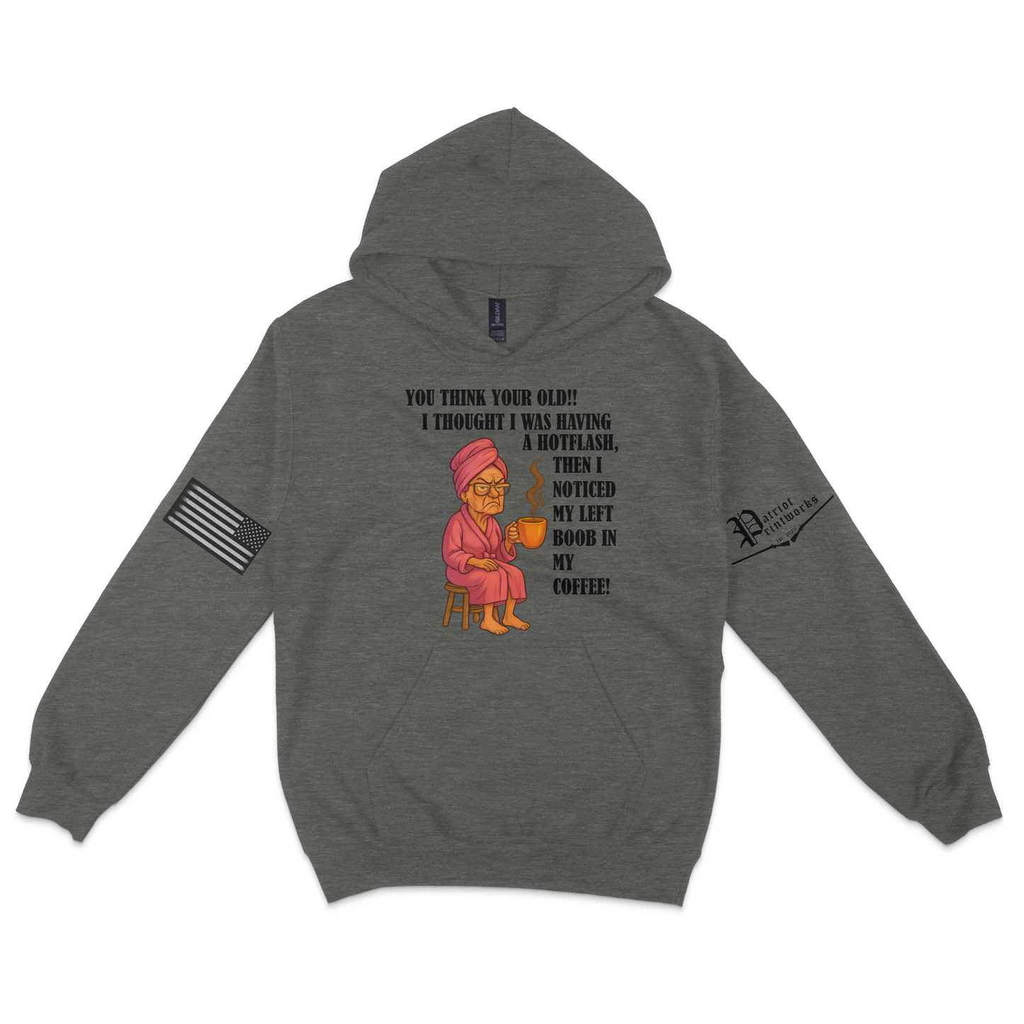 Aging Like Fine Sass Hoodie