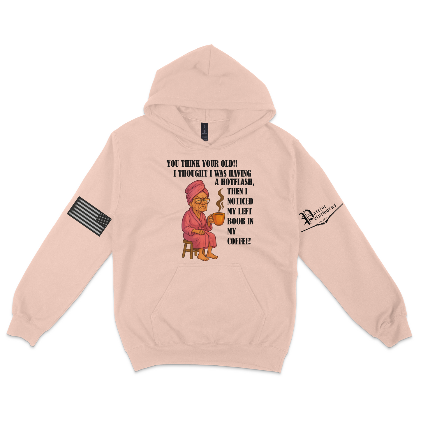 Aging Like Fine Sass Hoodie