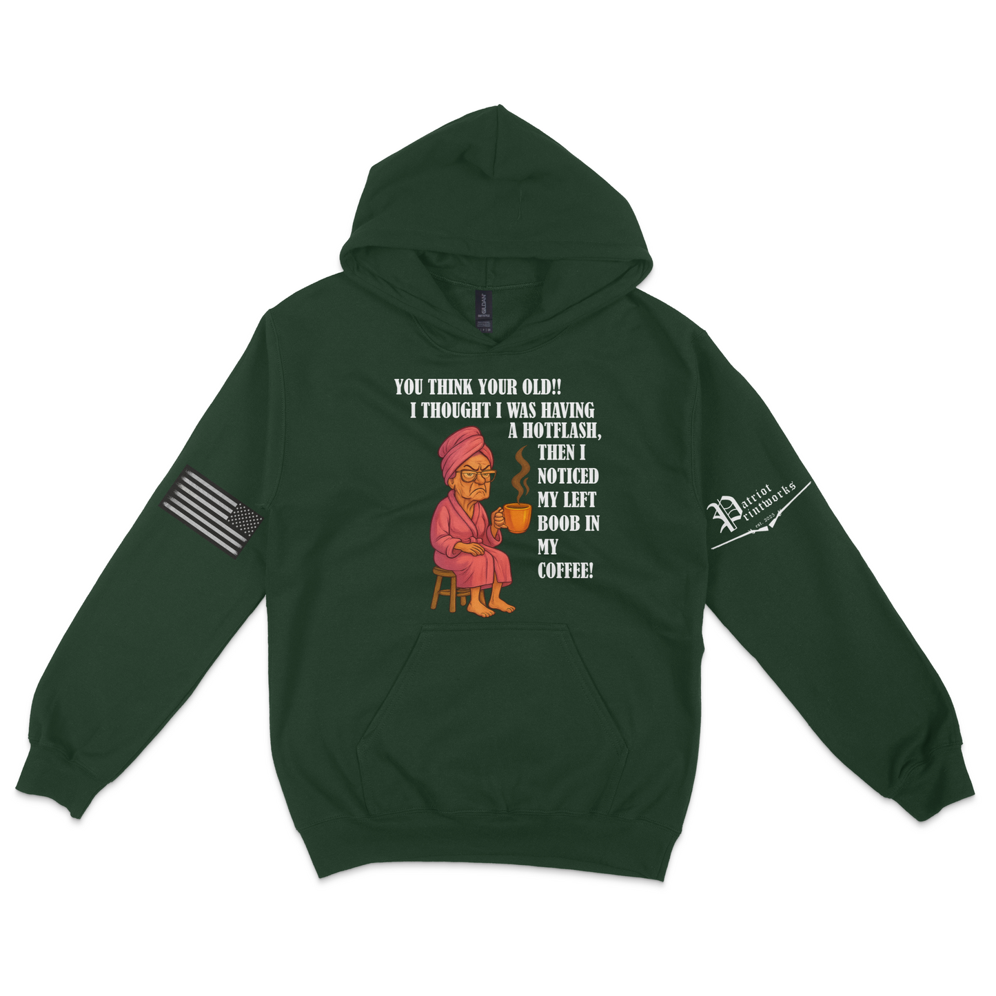 Aging Like Fine Sass Hoodie