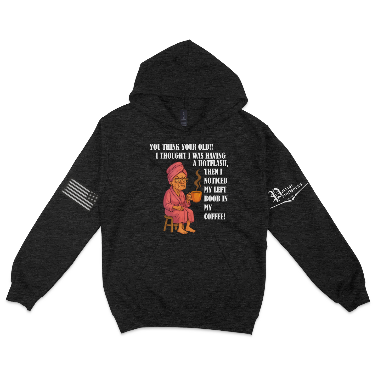 Aging Like Fine Sass Hoodie