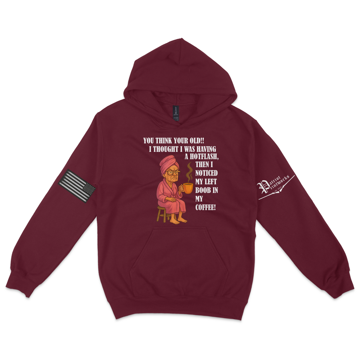 Aging Like Fine Sass Hoodie