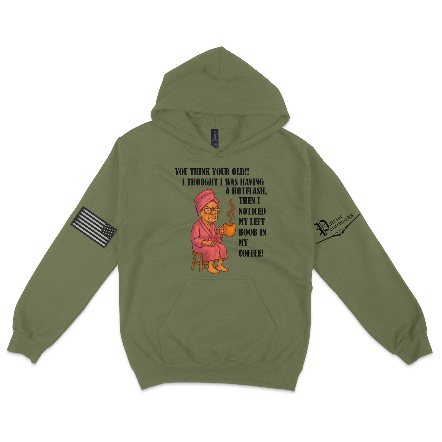 Aging Like Fine Sass Hoodie