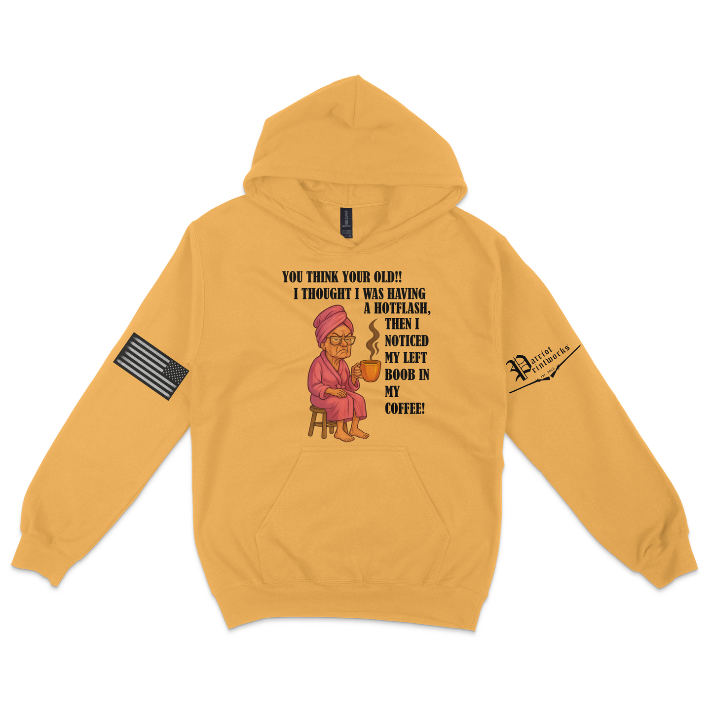 Aging Like Fine Sass Hoodie