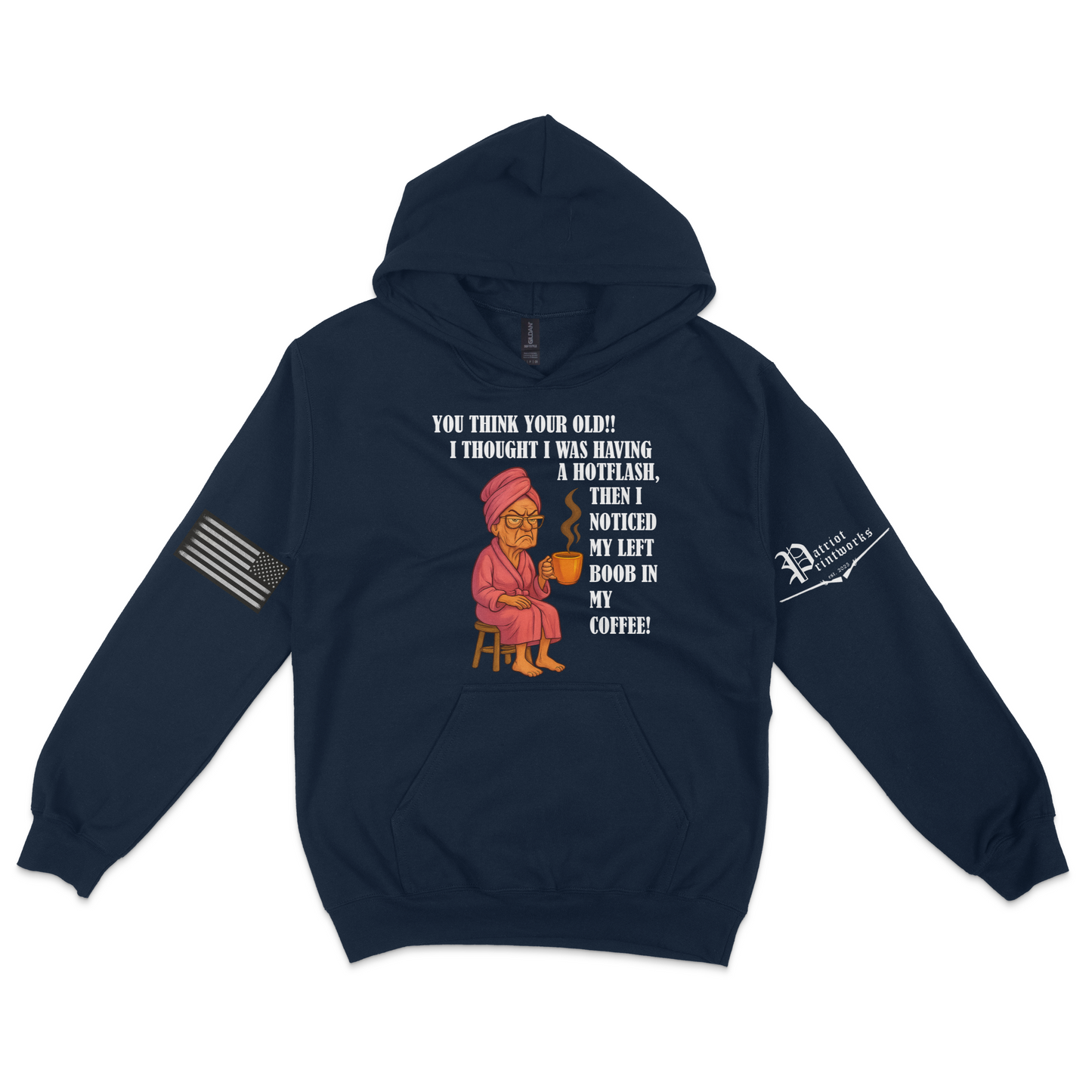 Aging Like Fine Sass Hoodie