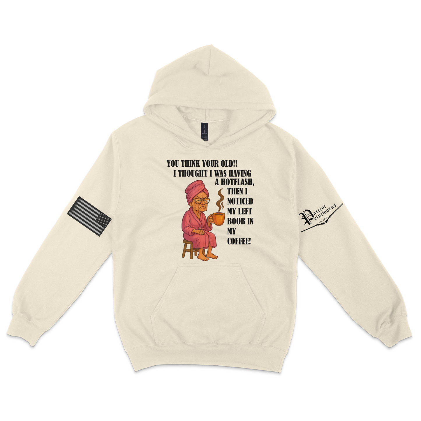 Aging Like Fine Sass Hoodie