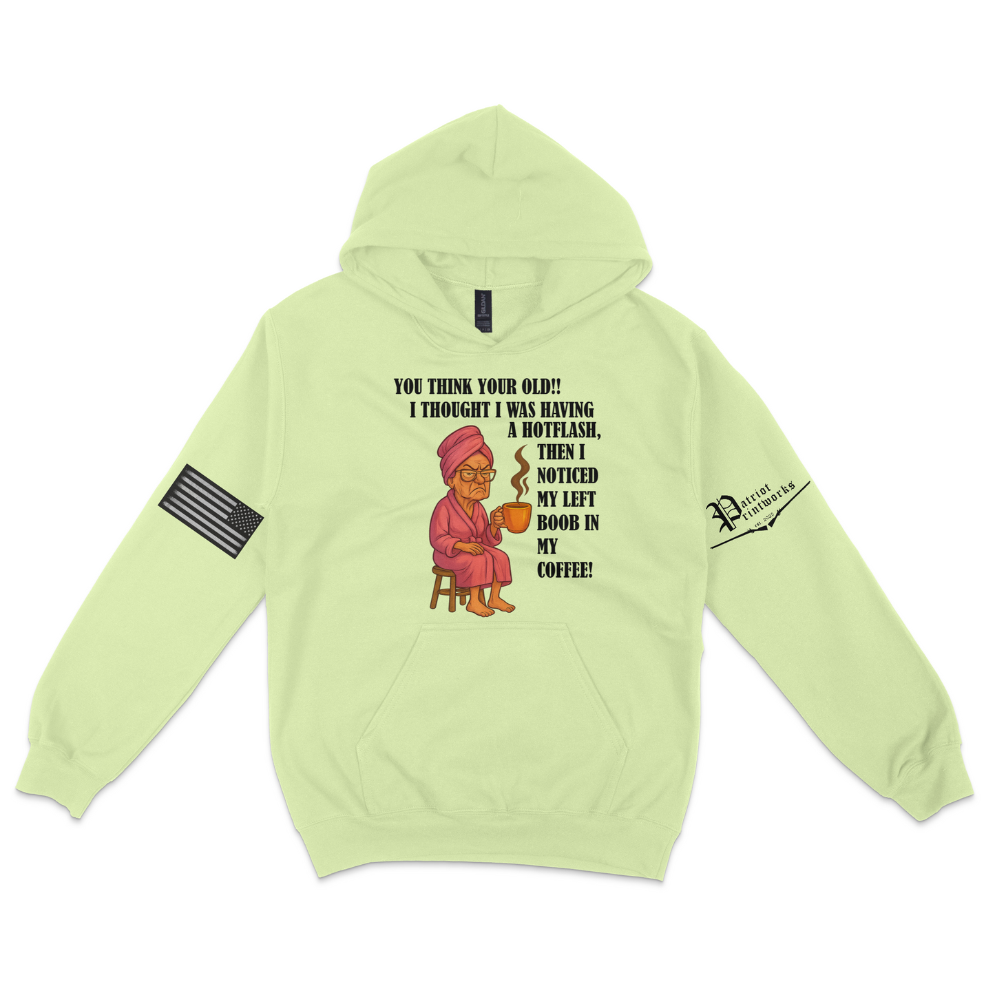 Aging Like Fine Sass Hoodie