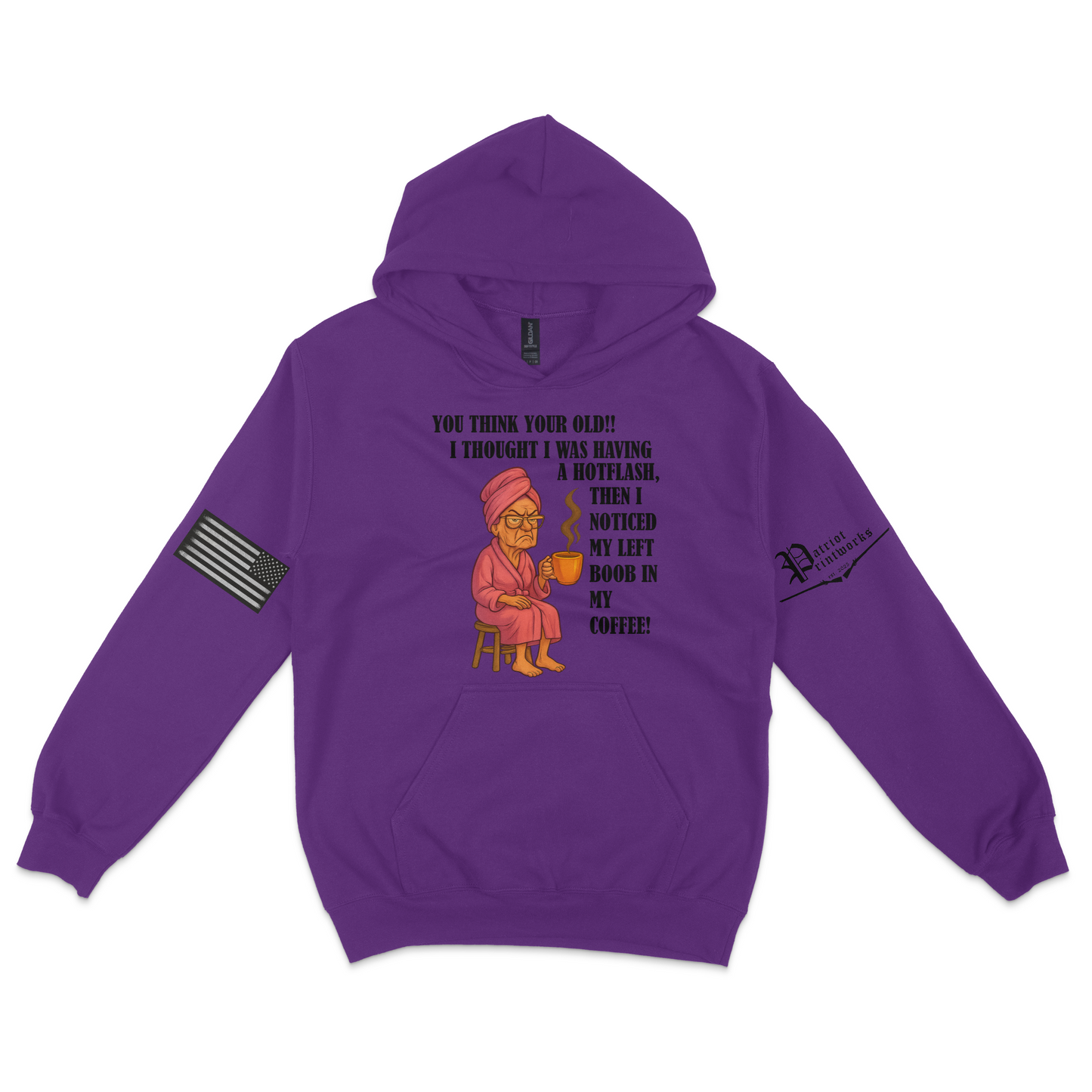 Aging Like Fine Sass Hoodie