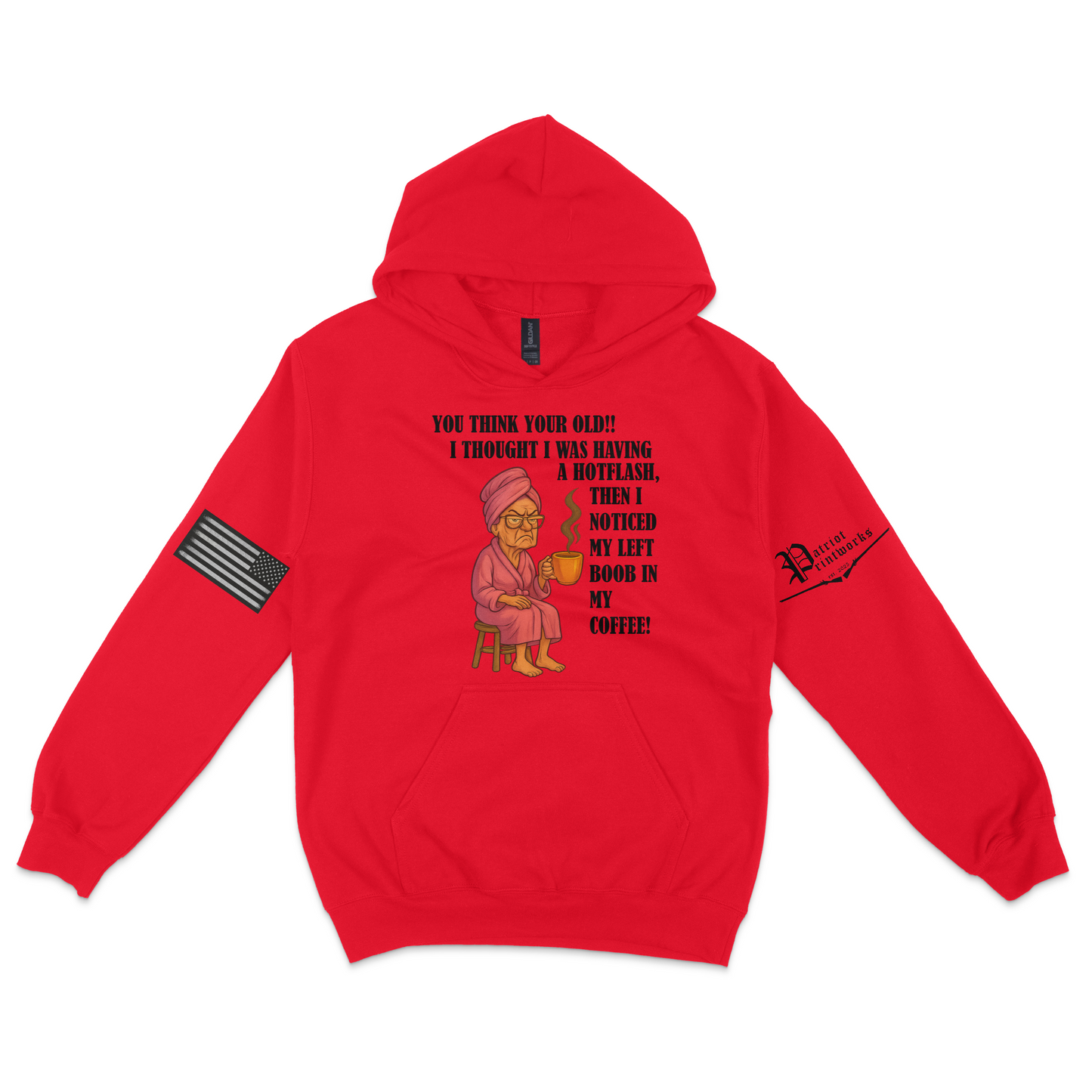Aging Like Fine Sass Hoodie