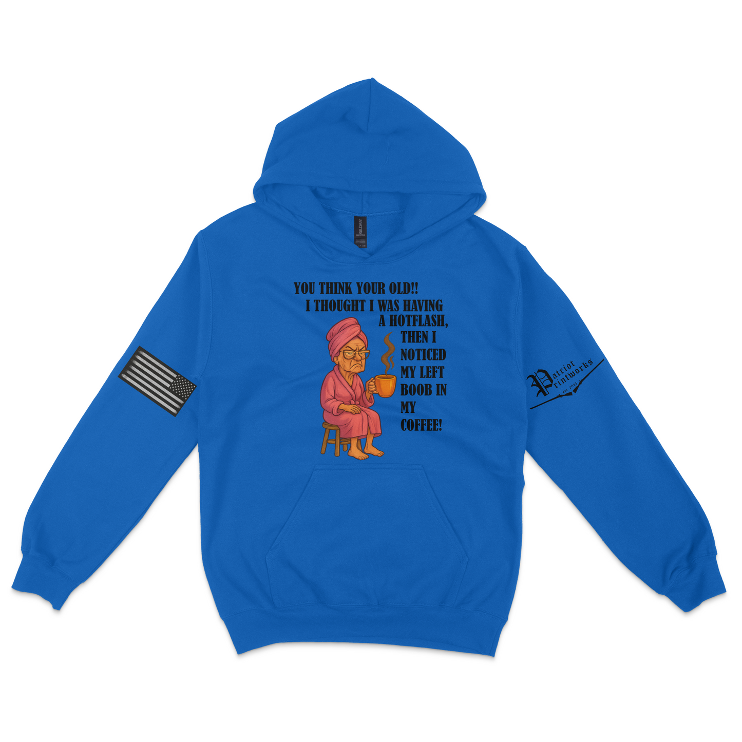 Aging Like Fine Sass Hoodie