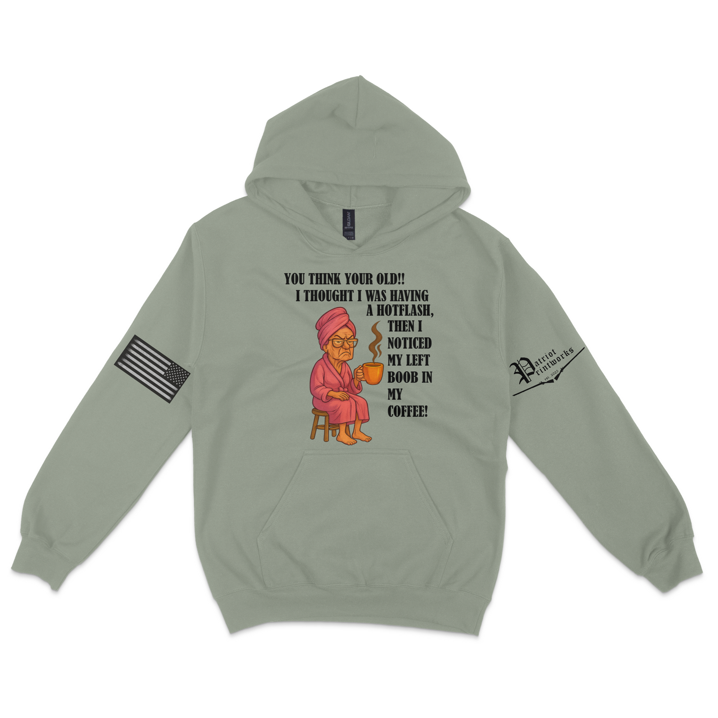 Aging Like Fine Sass Hoodie