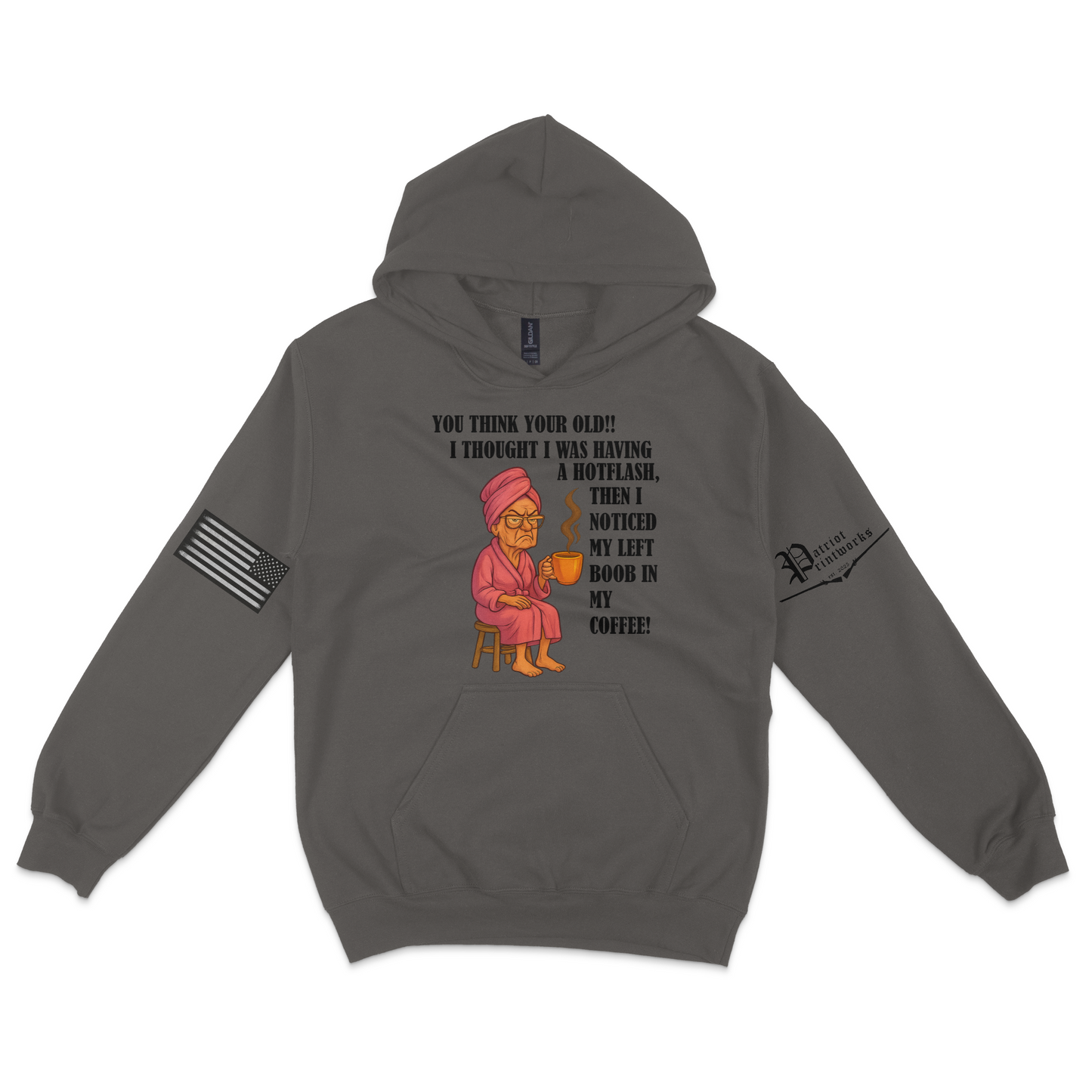 Aging Like Fine Sass Hoodie