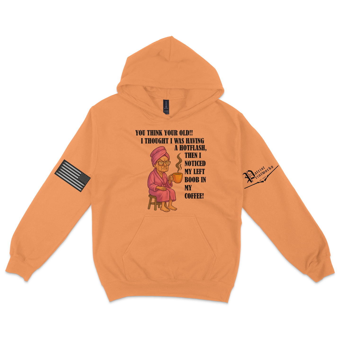 Aging Like Fine Sass Hoodie